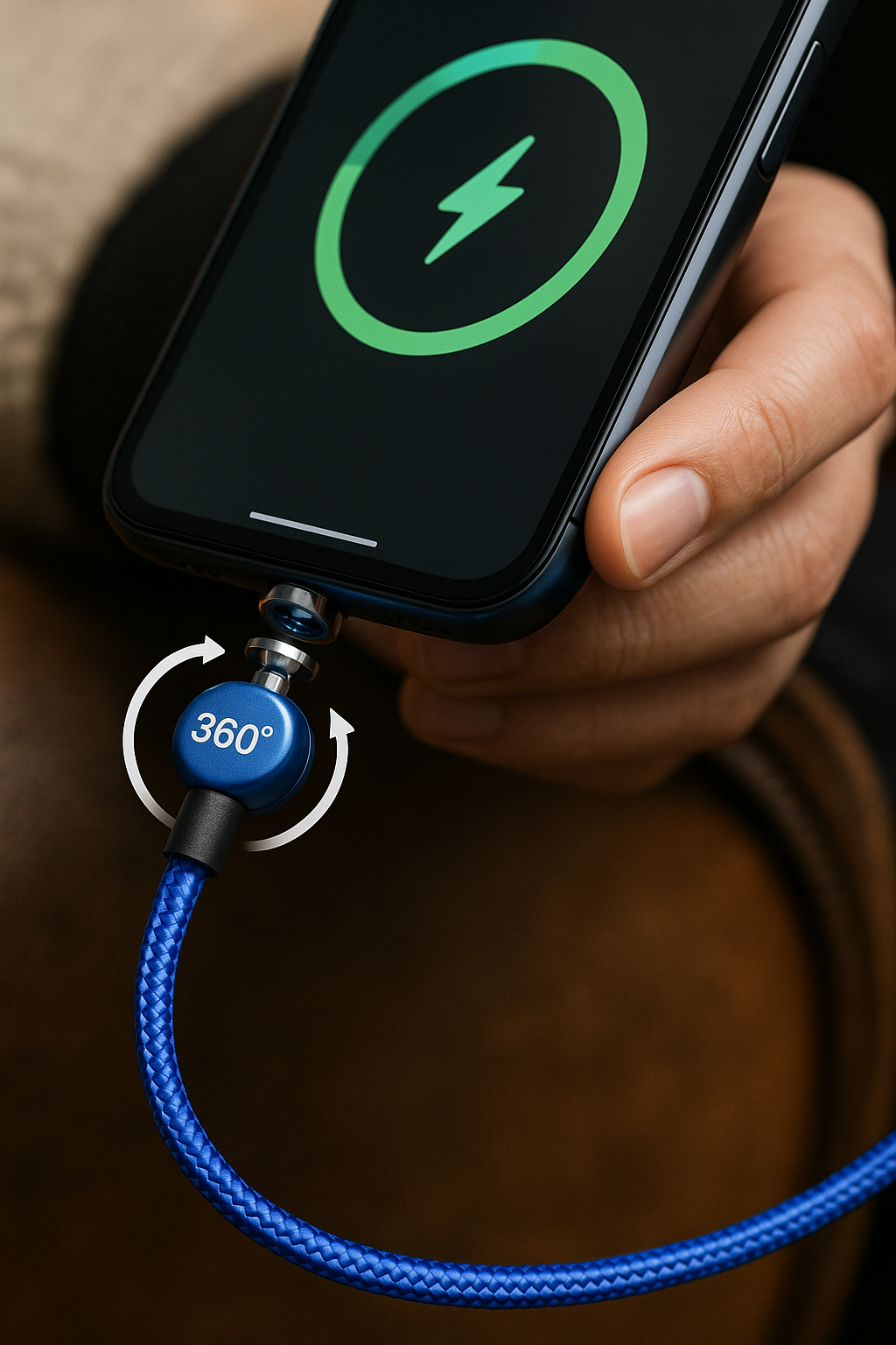 Magnetic Charging Cable 3 In 1 Type-c Data Cable