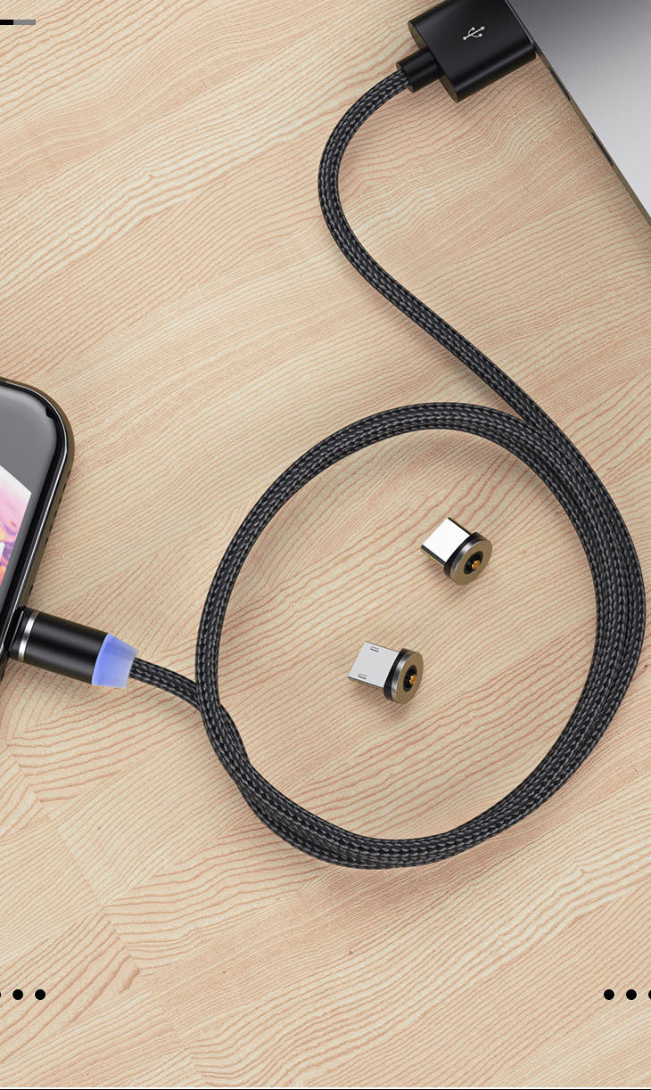 Magnetic USB Cable Fast Charging USB