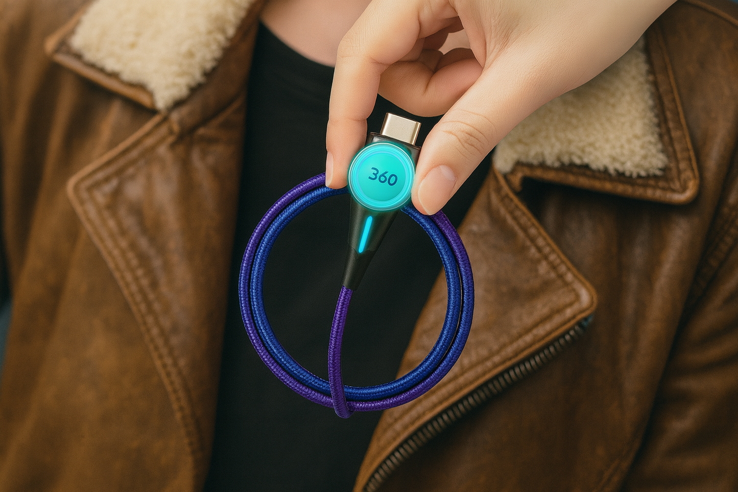 Magnetic Charging Cable 3 In 1 Type-c Data Cable